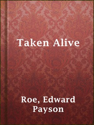 cover image of Taken Alive